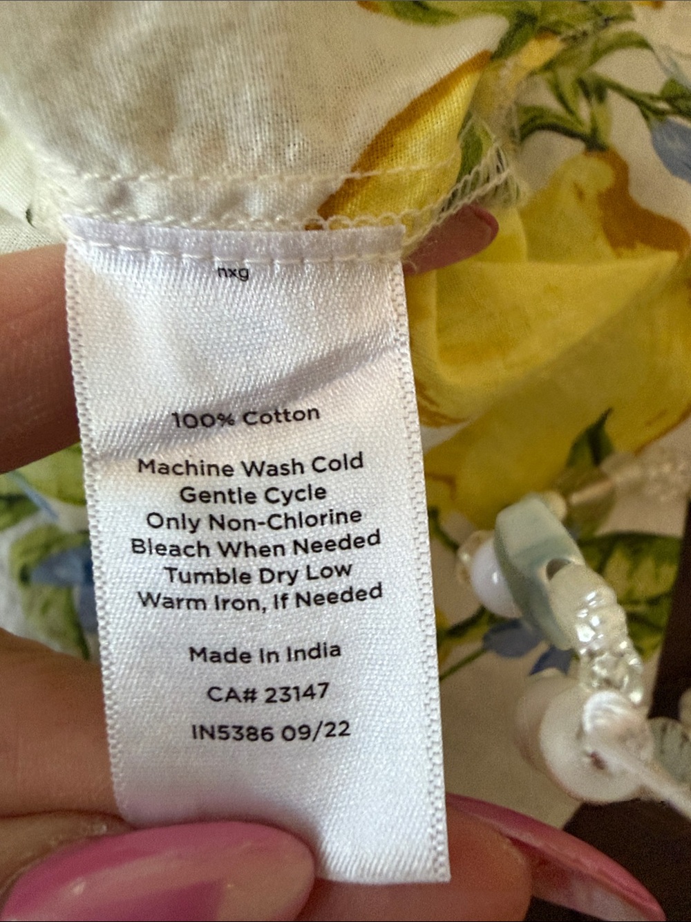 Talbots Luscious 🍋 Lemon Button-Down Shirt - Picture 7 of 11